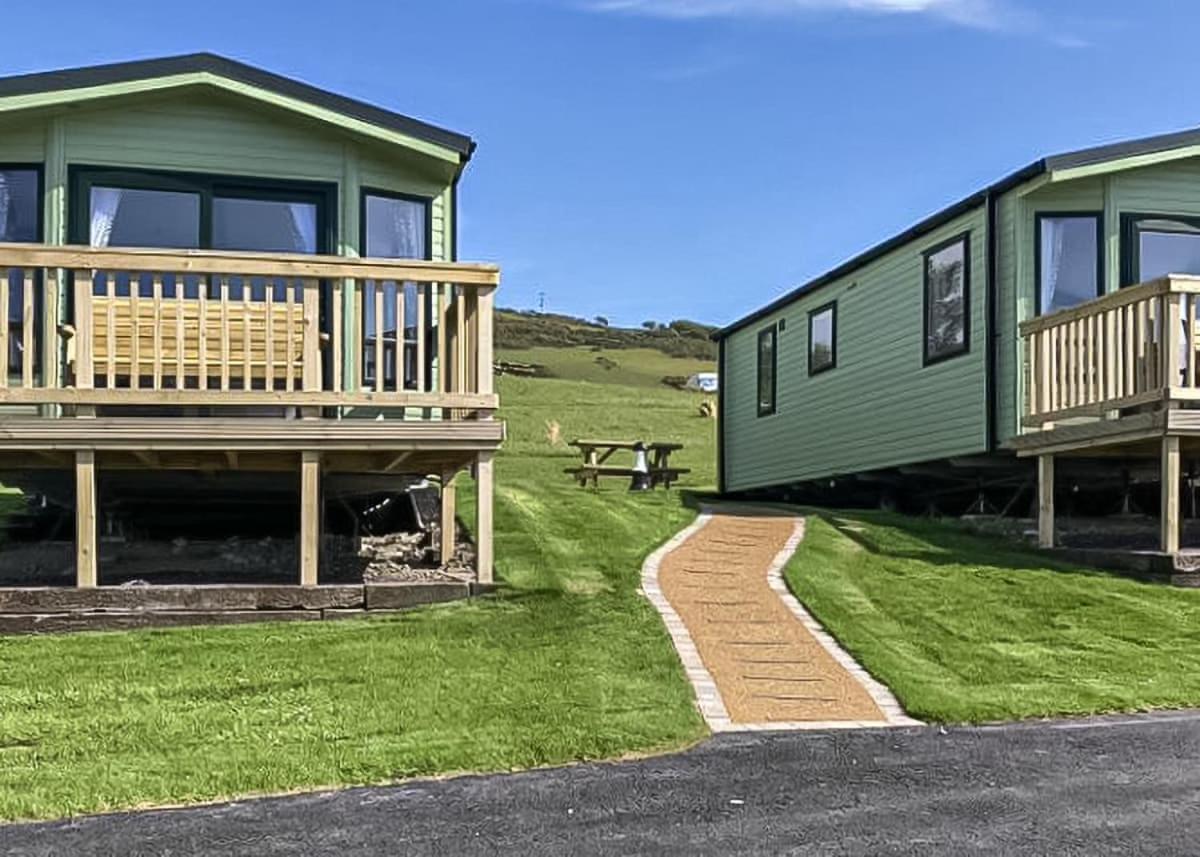 Morfa Bychan Holiday Park Llanychaiarn 外观 照片